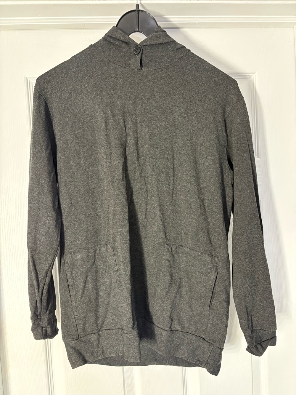 Men's Charcoal Hoodie Sweater